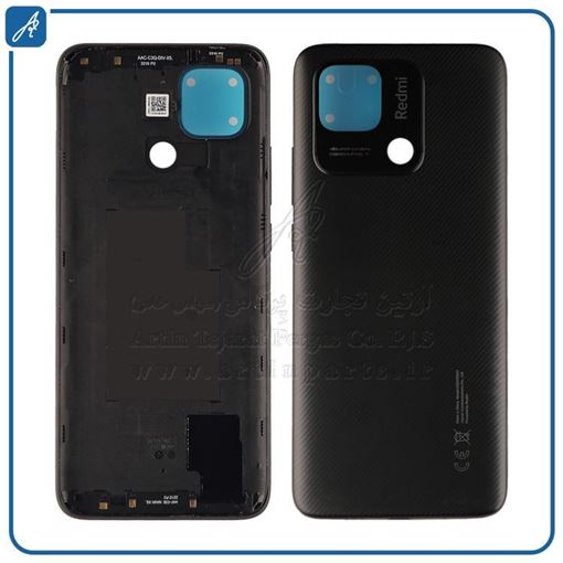 تصویر  BACK COVER REDMI 10C BLACK XIAO