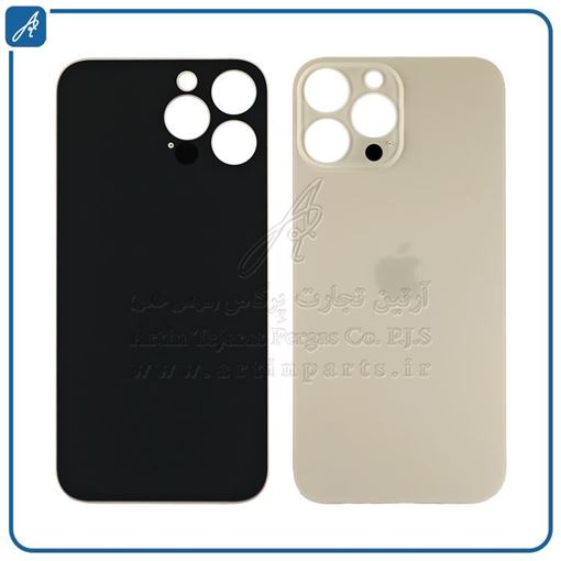 تصویر  BACK COVER 13 PRO MAX GOLD IPHONE