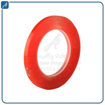 تصویر چسب  دوطرفه قرمز0.8