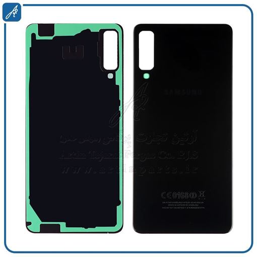 تصویر  BACK COVER A750 BLACK SAM