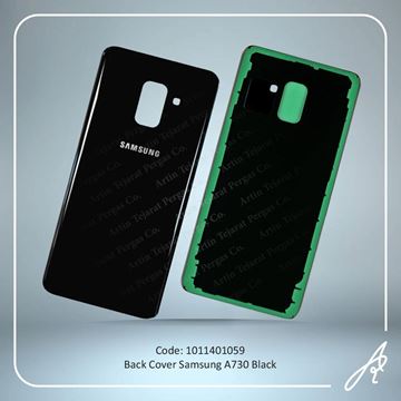 تصویر BACK COVER A730 BLACK SAM