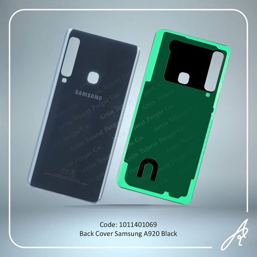 تصویر  BACK COVER A920 BLACK SAM