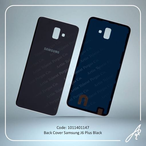 تصویر  BACK COVER J6 PLUS BLACK SAM