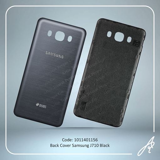 تصویر  BACK COVER J710 BLACK SAM