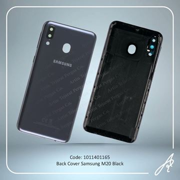 تصویر BACK COVER M20 BLACK SAM