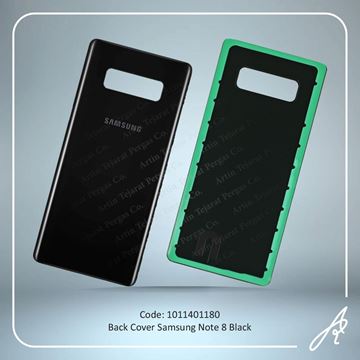 تصویر BACK COVER NOTE 8 BLACK SAM