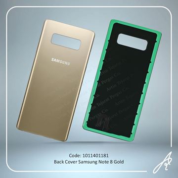 تصویر BACK COVER NOTE 8 GOLD SAM