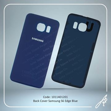 تصویر BACK COVER S6 EDGE BLUE SAM
