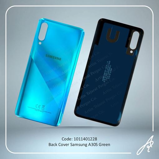 تصویر  BACK COVER A30S GREEN SAM