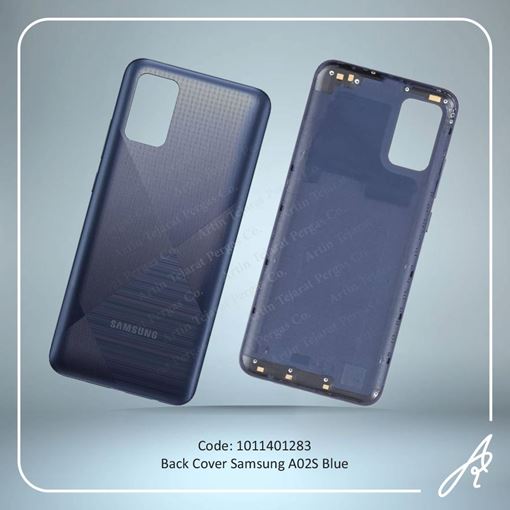 تصویر  BACK COVER A02S BLUE SAM