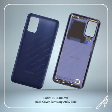 تصویر BACK COVER A03S BLUE SAM
