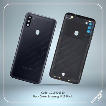 تصویر BACK COVER M11 BLACK SAM