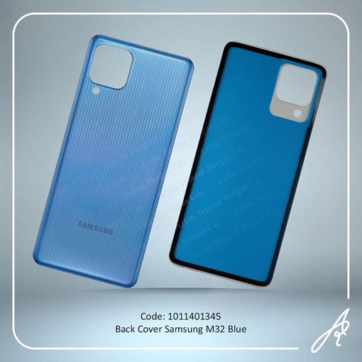 تصویر  BACK COVER M32 BLUE SAM