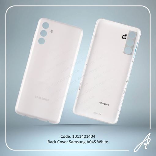تصویر  BACK COVER A04S WHITE SAM
