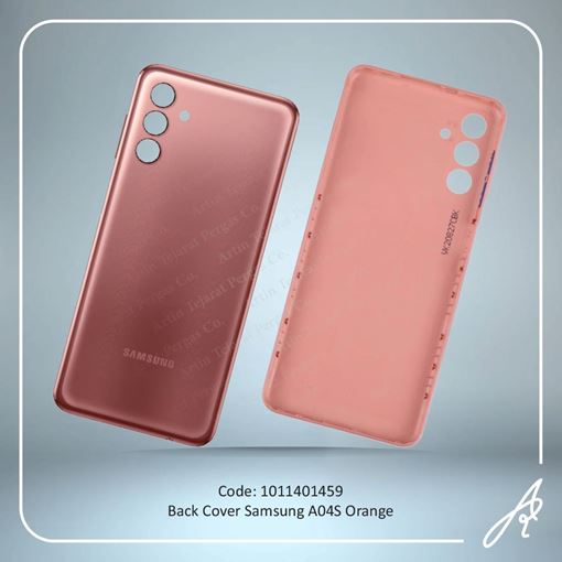 تصویر  BACK COVER A04S ORANGE SAM