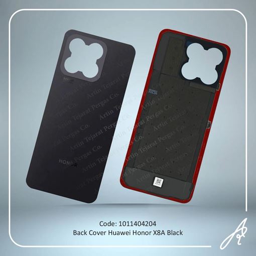 تصویر  BACK COVER HONOR X8A BLACK HUW