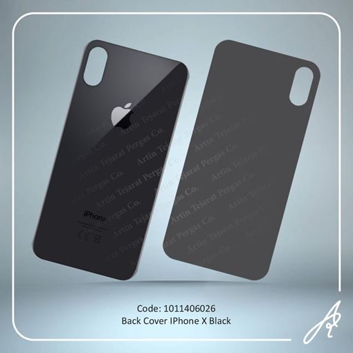 تصویر  BACK COVER X BLACK IPHONE