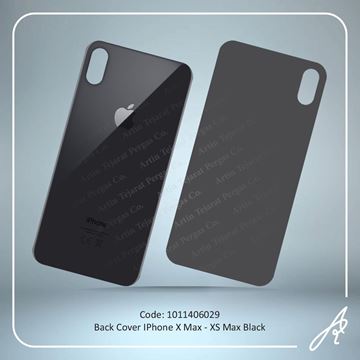 تصویر BACK COVER X MAX-XS MAX BLACK IPHONE