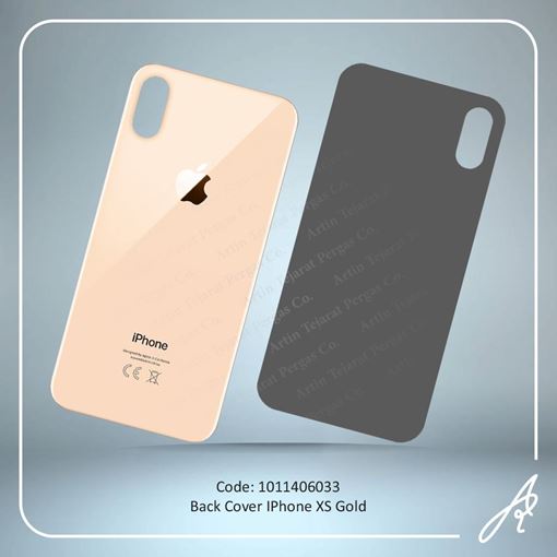 تصویر  BACK COVER XS GOLD  IPHONE