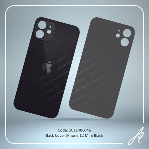 تصویر  BACK COVER 12 MINI BLACK  IPHONE