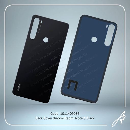 تصویر  BACK COVER REDMI NOTE 8 BLACK XIAO