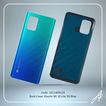 تصویر BACK COVER MI 10 LITE 5G BLUE XIAO