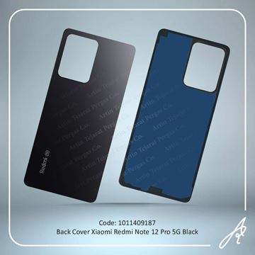 تصویر BACK COVER REDMI NOTE 12 PRO 5G BLACK XIAO