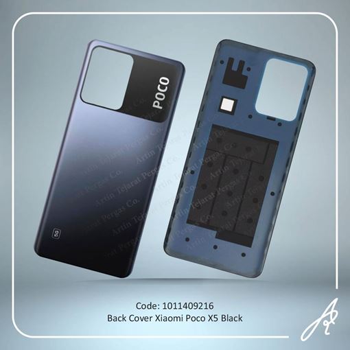 تصویر  BACK COVER POCO X5 BLACK XIAO