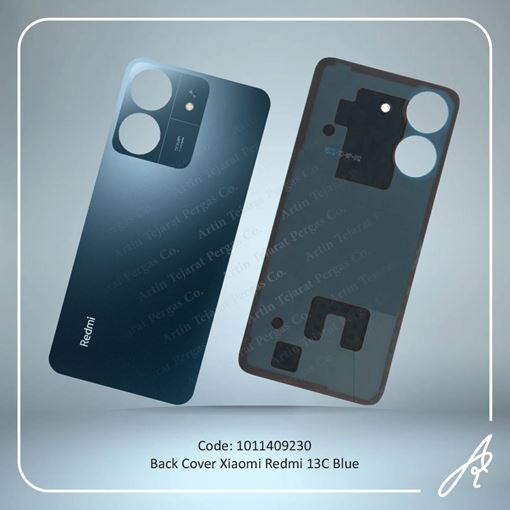 تصویر  BACK COVER REDMI 13C BLUE XIAO