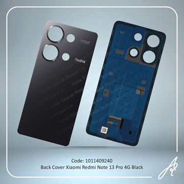 تصویر BACK COVER REDMI NOTE 13 4G BLACK XIAO