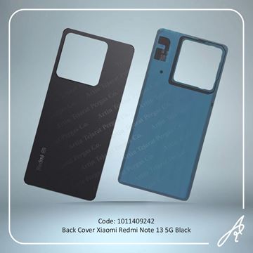 تصویر BACK COVER REDMI NOTE 13 5G BLACK XIAO