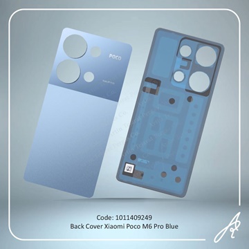 تصویر BACK COVER POCO M6 PRO BLUE XIAO