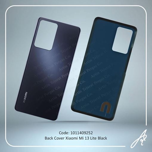 تصویر  BACK COVER MI 13 LITE  BLACK XIAO