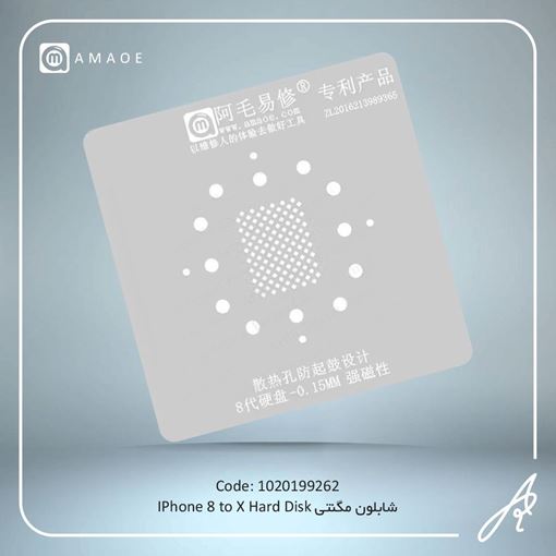 تصویر  شابلون هاردAM 8 TO X