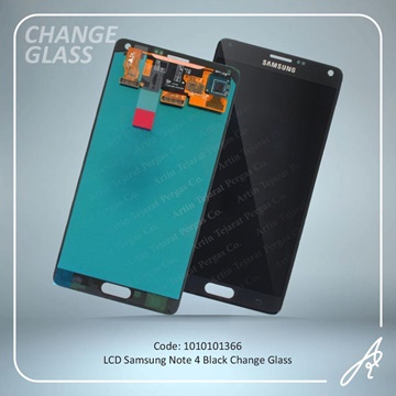 تصویر LCD NOTE 4 BLACK CHANGE GLASS SAM