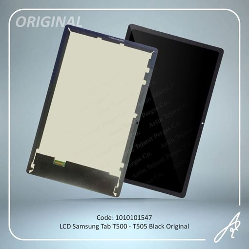 تصویر  LCD TAB T500-T505 BLACK SAM