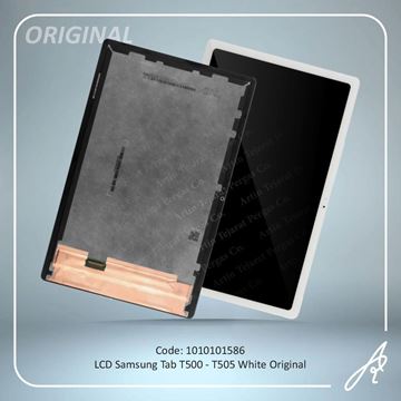 تصویر LCD TAB T500-T505 WHITE ORG  SAM