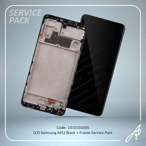 تصویر  LCD M32+FRAME BLACK SERVICE PACK SAM