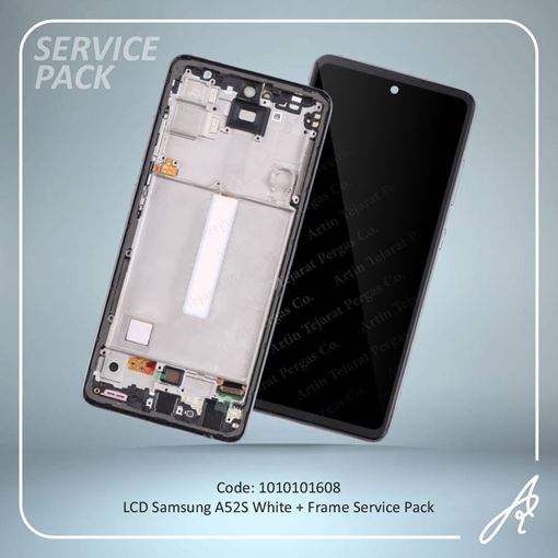 تصویر  LCD A52S+FRAME WHITE SERVICE PACK SAM