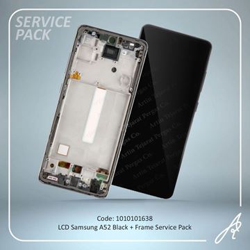 تصویر LCD A52+FRAME BLACK SERVICE PACK SAM