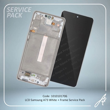 تصویر LCD A73+FRAME WHITE SERVICE PACK SAM