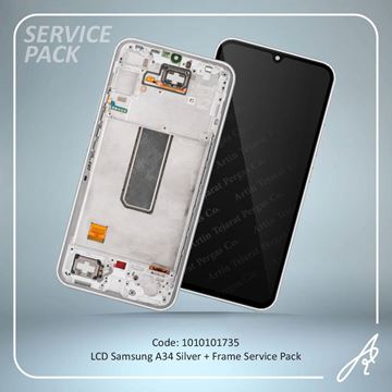 تصویر LCD A34+FRAME SILVER SERVICE PACK SAM