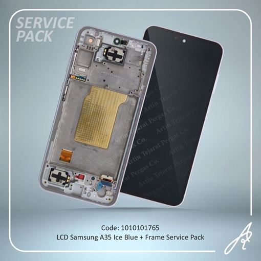 تصویر  LCD A35+FRAME BLUE SERVICE PACK SAM
