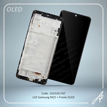 تصویر LCD M22 OLED+FRAME SAM