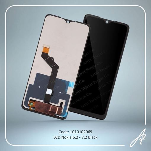 تصویر  LCD NOKIA 6.2-7.2 BLACK