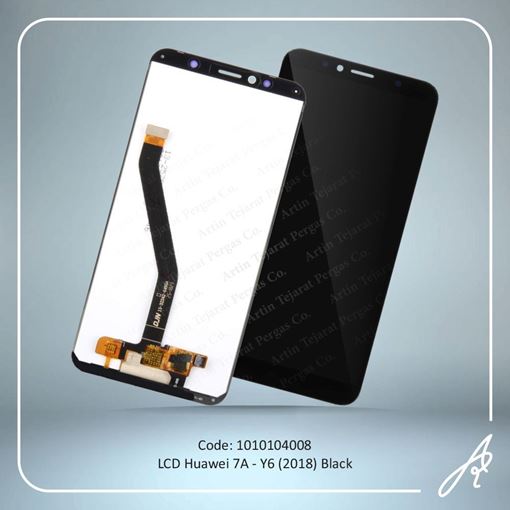 تصویر  LCD 7A/Y6 PRI/Y6 2018 BLACK  HUW