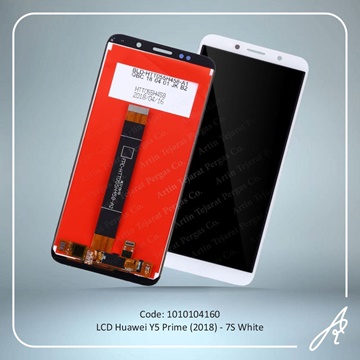 تصویر LCD Y5 PRIME 2018/7S WHITE  HUW