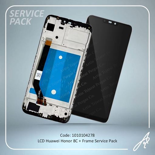 تصویر  LCD HONOR 8C+FRAME SERVICE PACK HUW