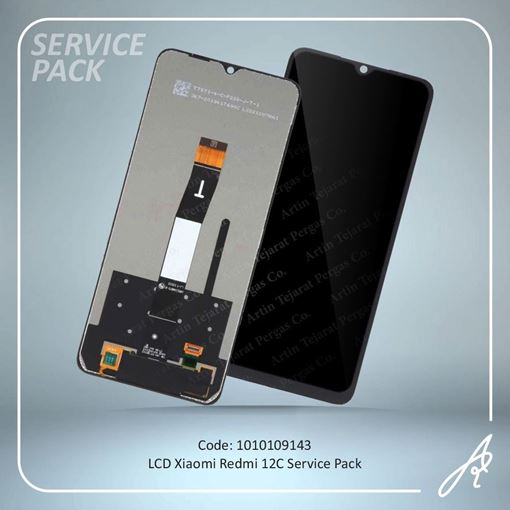 تصویر  LCD REDMI 12C  SERVICE PACK XIAO