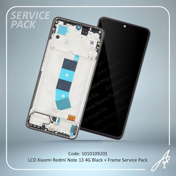 تصویر LCD REDMI NOTE 13 4G BLACK+FRAME SERVICE PACK XIAO